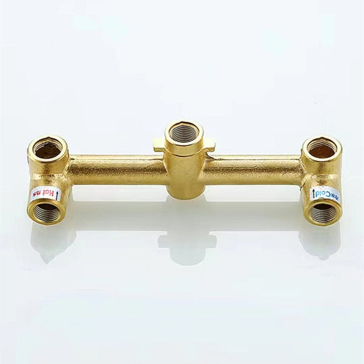 Lisslune | Modern 1 or 2 Handle Bathroom Sink Faucet Round Wall Mounted Bathroom Faucet.