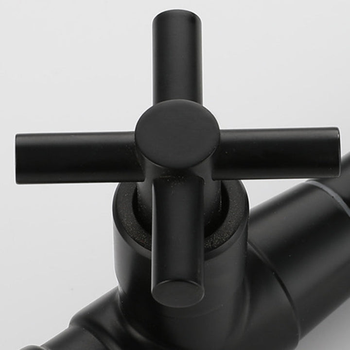 Lisslune | Modern 1-Hand Basin Mixer 1 Hole Wall Mounted Bathroom Faucet