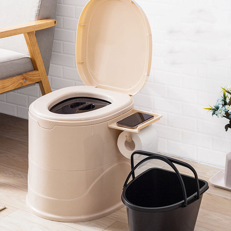 Lisslune | Floor-mounted Plastic WC One-piece WC Modern Toilet Bowl