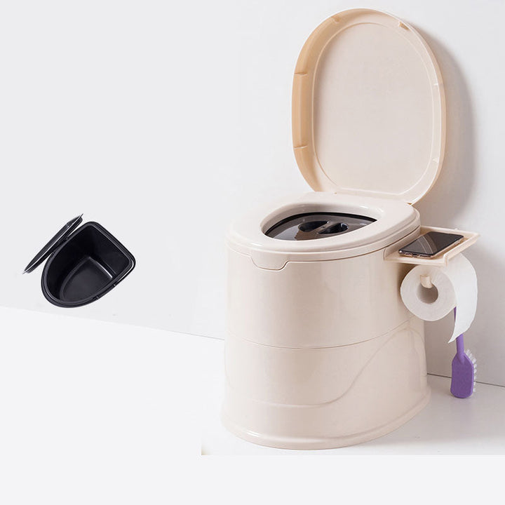 Lisslune | Floor-mounted Plastic WC One-piece WC Modern Toilet Bowl