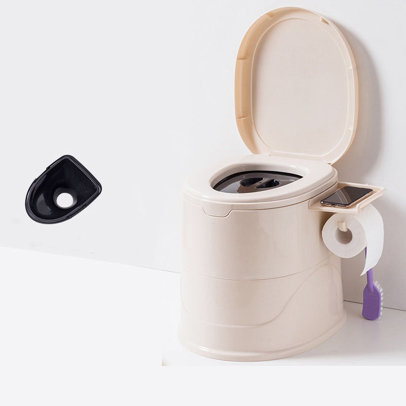 Lisslune | Floor-mounted Plastic WC One-piece WC Modern Toilet Bowl