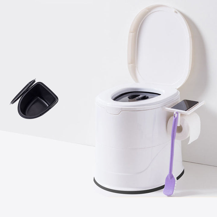 Lisslune | Floor-mounted Plastic WC One-piece WC Modern Toilet Bowl