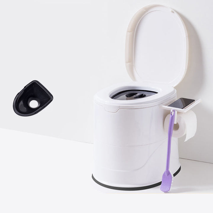 Lisslune | Floor-mounted Plastic WC One-piece WC Modern Toilet Bowl