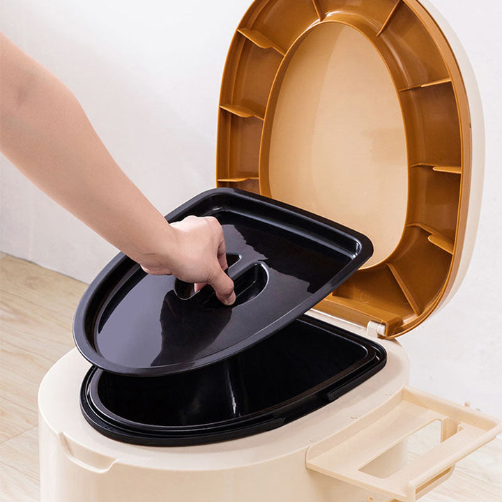 Lisslune | Floor-mounted Plastic WC One-piece WC Modern Toilet Bowl