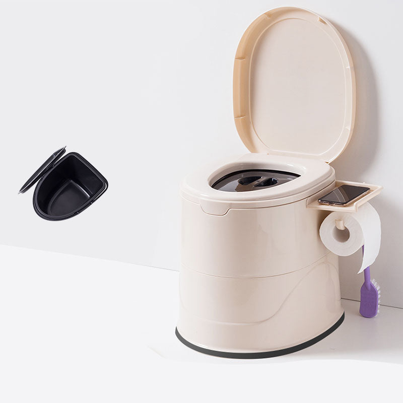 Lisslune | Floor-mounted Plastic WC One-piece WC Modern Toilet Bowl