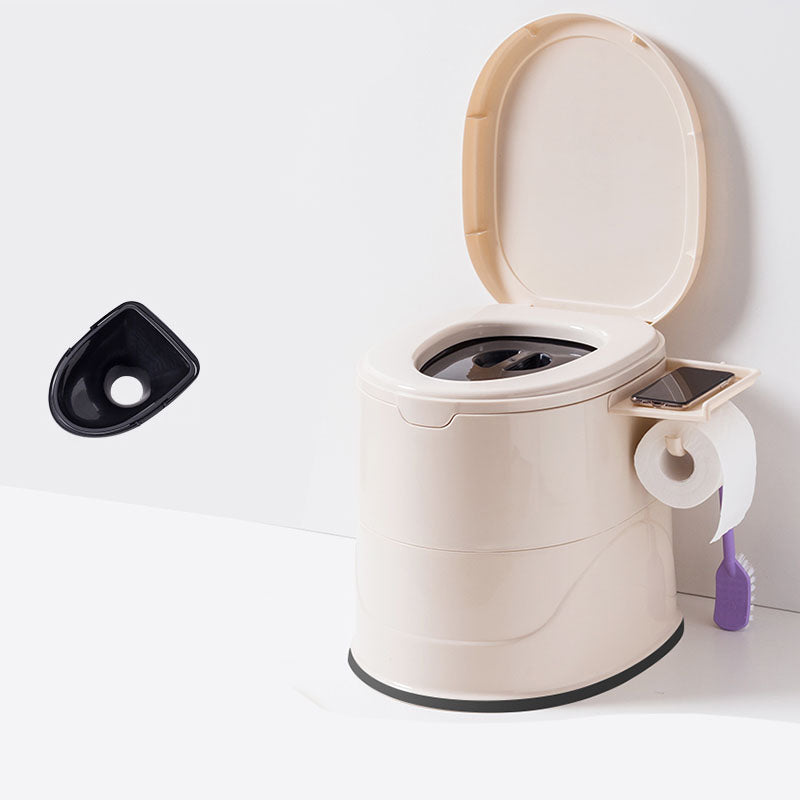 Lisslune | Floor-mounted Plastic WC One-piece WC Modern Toilet Bowl