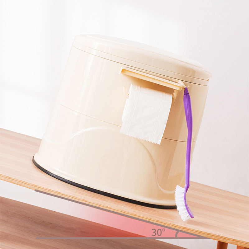 Lisslune | Floor-mounted Plastic WC One-piece WC Modern Toilet Bowl