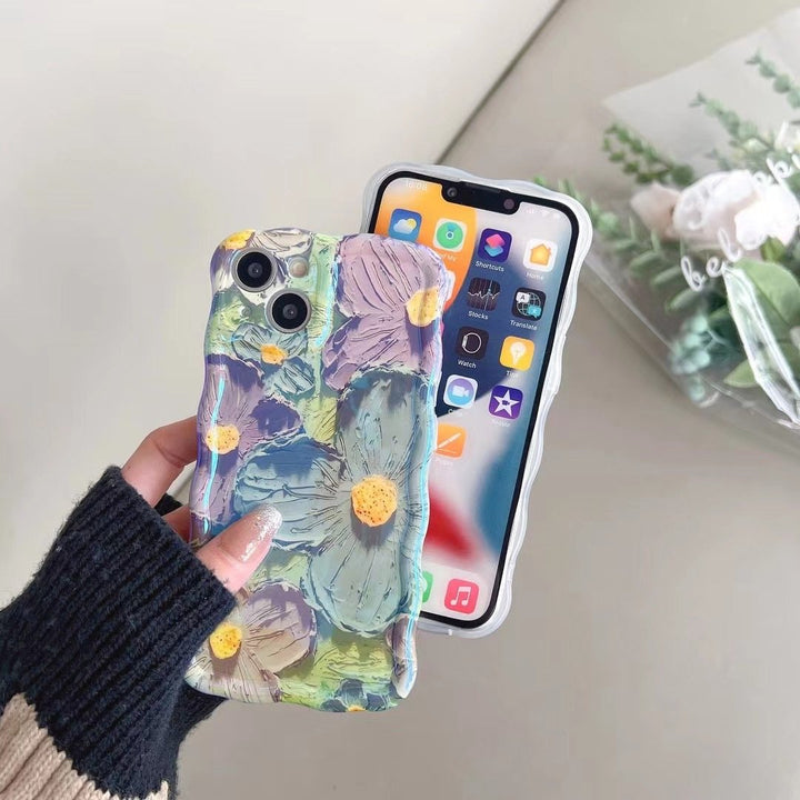 Lisslune | iPhone Colorful Oil Painting Exquisite Phone Case