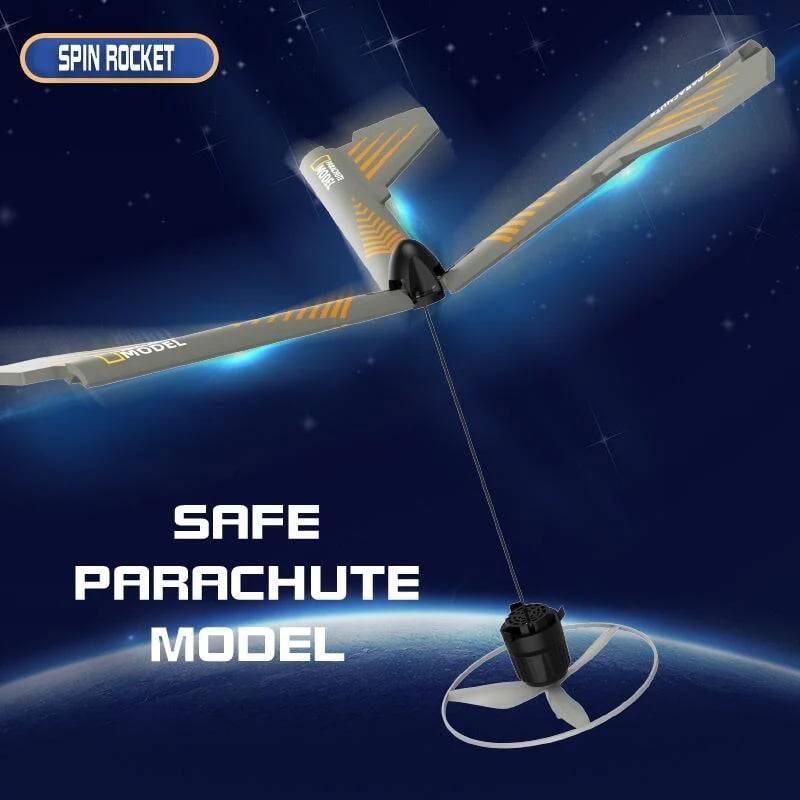 Lisslune | National Geographic Rocket Launcher for Kids-space toy gift for boys and girls