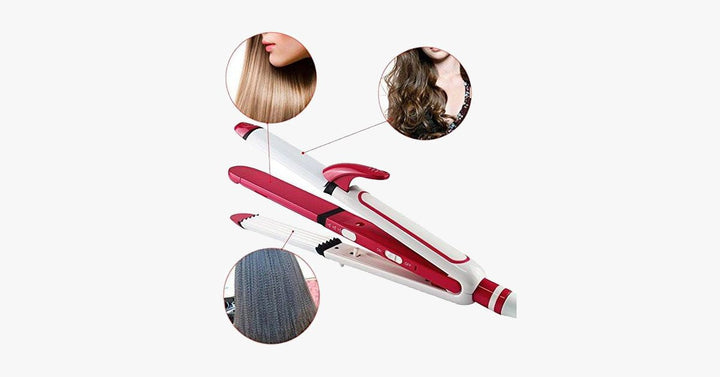 Lisslune | 3-in-1 Ceramic Iron – Style your hair as you wish