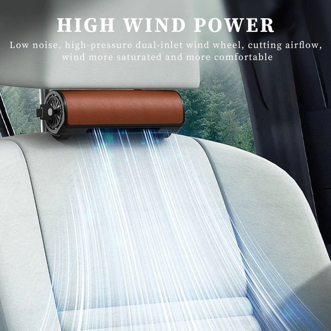 Lisslune | Electric 3-speed car head cooling fan with USB plug