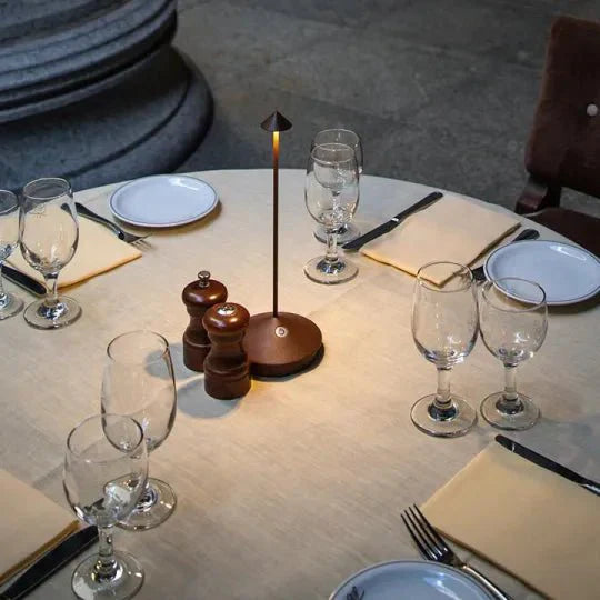Lisslune | LumiZen Minimalist LED Table Lamp | Waterproof and Dimmable Wireless Lighting