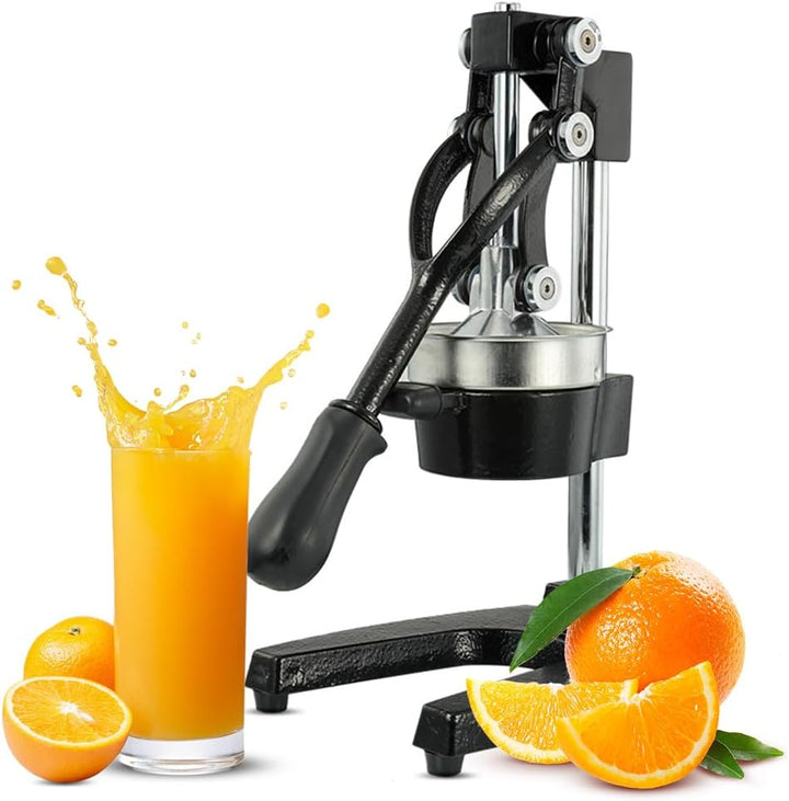 Lisslune | Cast-Iron Hand Press Juicer with 99% Extraction and Stainless Steel Build – Orvado