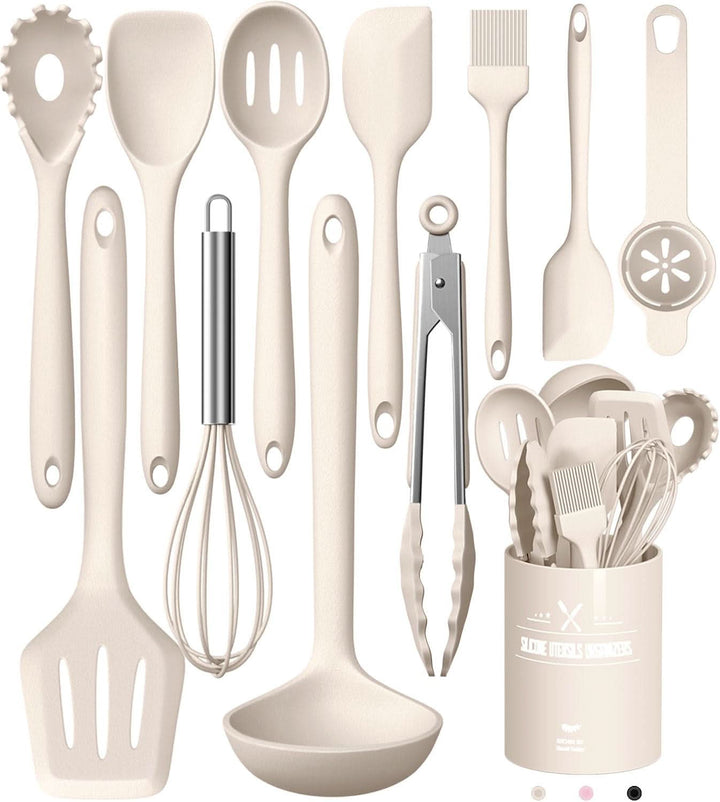 Lisslune | KitchenPro - Silicone Kitchen Utensil Set