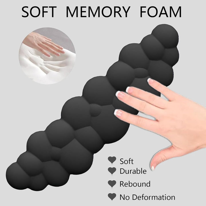 Lisslune | Cloud-Shaped Ergonomic Wrist Rest Set with Mouse Pad & Coaster – Zeyora