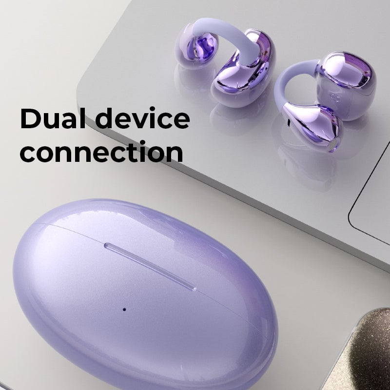 Lisslune | AI Translation Open Ear Clip Bluetooth Headphones