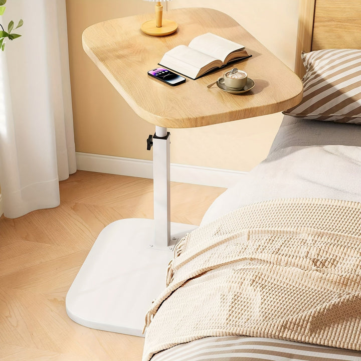 Lisslune | Adjustable Side Table – Ideal for Sofa, Bed & Modern Living Spaces