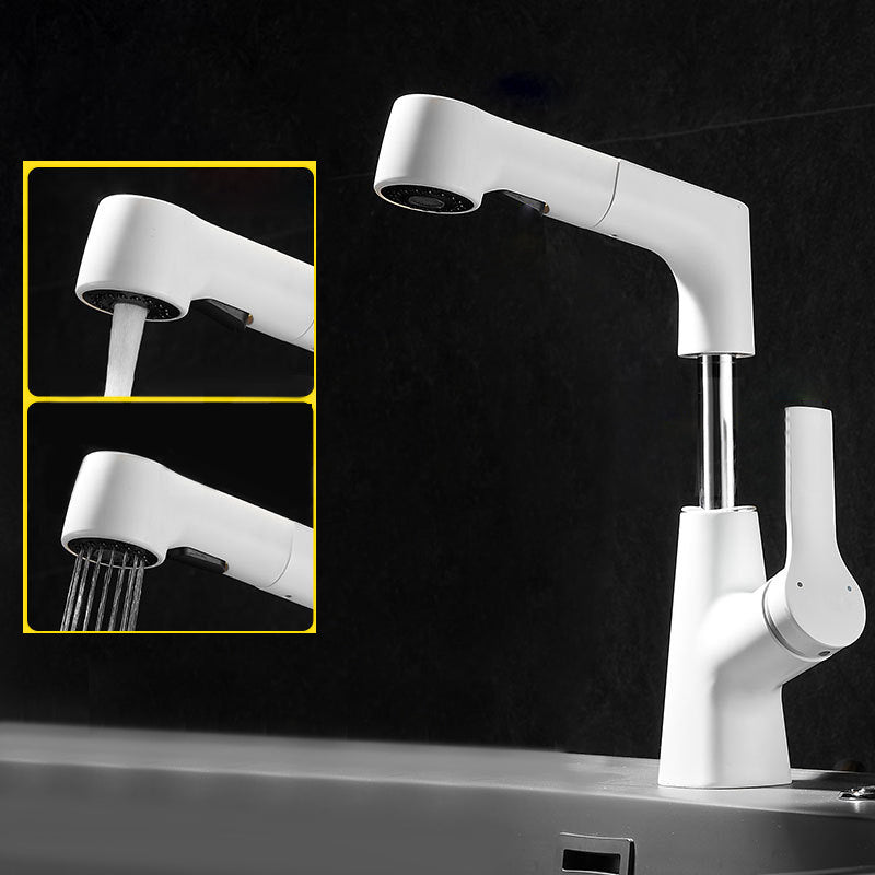 Lisslune | 1-Handle Brush Nickel Widespread Faucet Single Hole Bathroom Vessel Faucet with Brass
