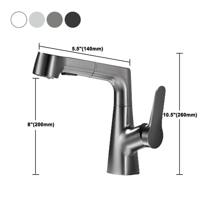 Lisslune | 1-Handle Brush Nickel Widespread Faucet Single Hole Bathroom Vessel Faucet with Brass