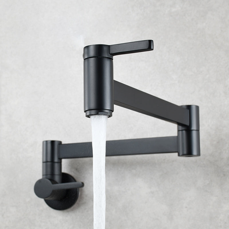 Lisslune | 1-handle brushed nickel widespread faucet 1 hole wall-mounted bathroom faucet with brass