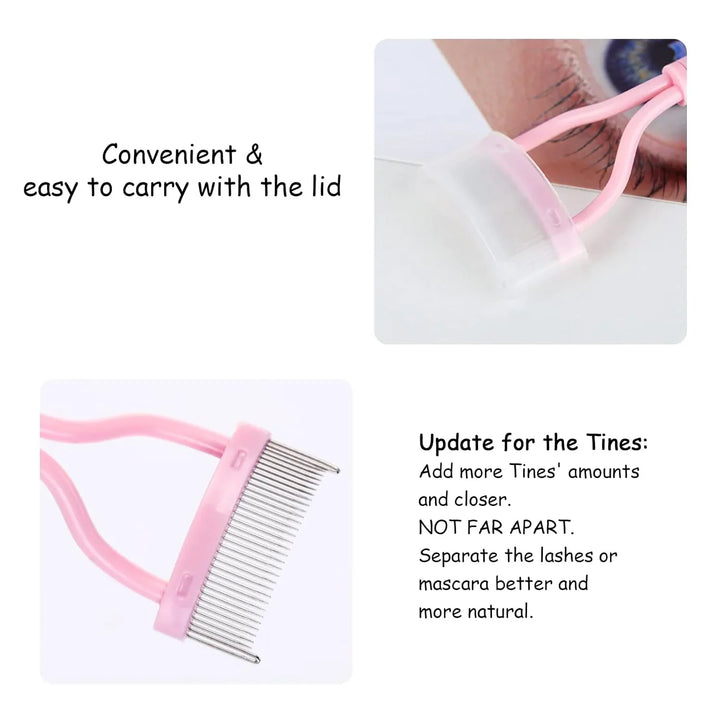 Lisslune | Precision Eyelash Comb & Separator for Flawless Eyelashes