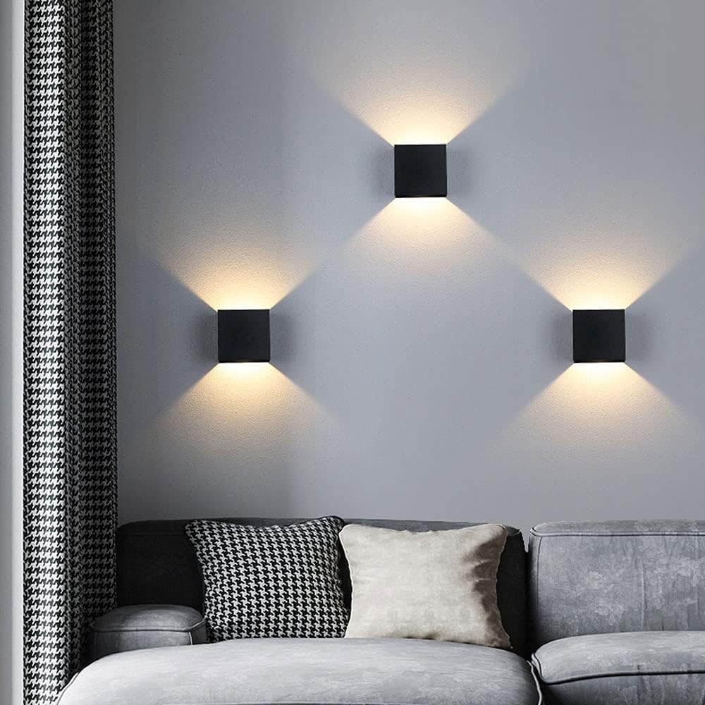 Lisslune | Wireless Rechargeable Wall Lamp | Adjustable Up & Down Light, USB Powered for Home Decor & Cozy Ambiance