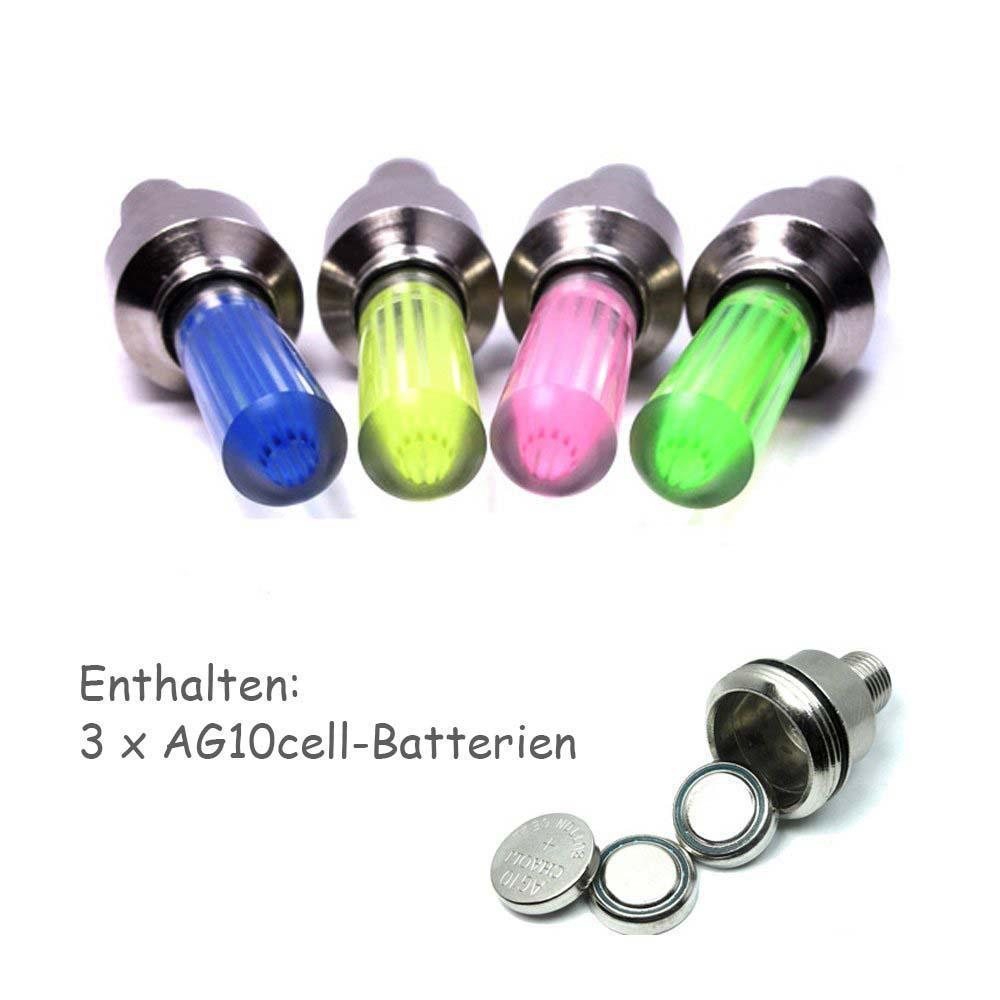Lisslune | Premium LED Valve Caps for Wheels (2 pcs)