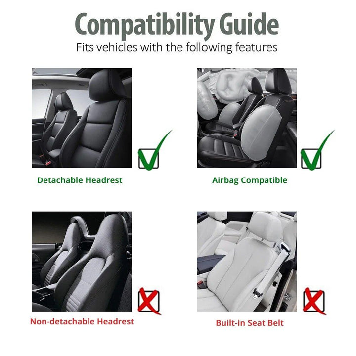Lisslune | Universal front car seat covers