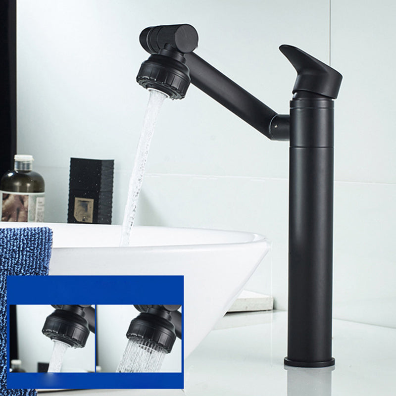 Lisslune | Modern Copper Low Arch Centerset Faucets Bathroom Sink Faucet