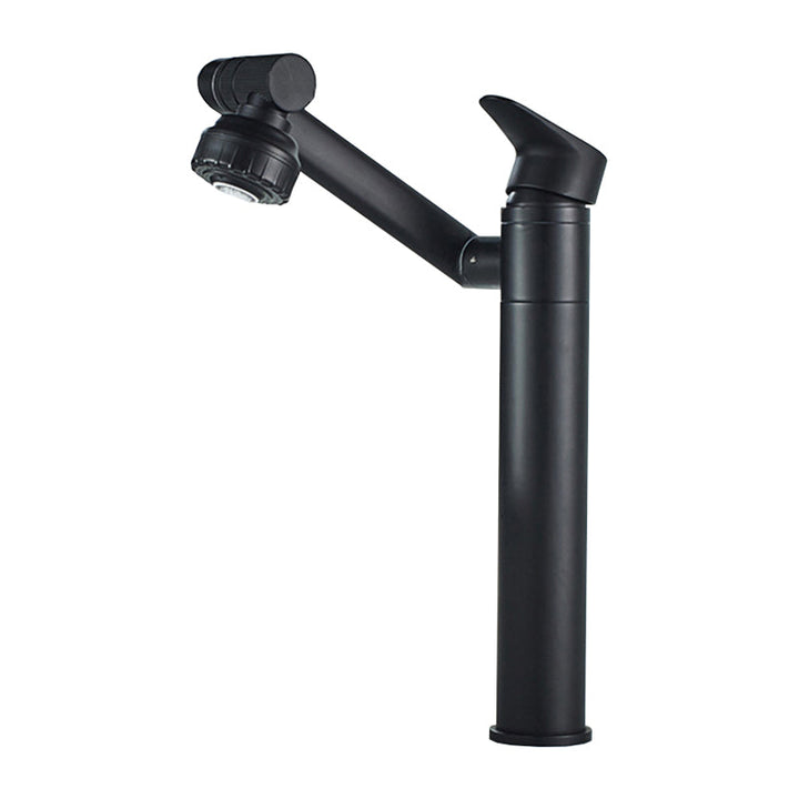 Lisslune | Modern Copper Low Arch Centerset Faucets Bathroom Sink Faucet