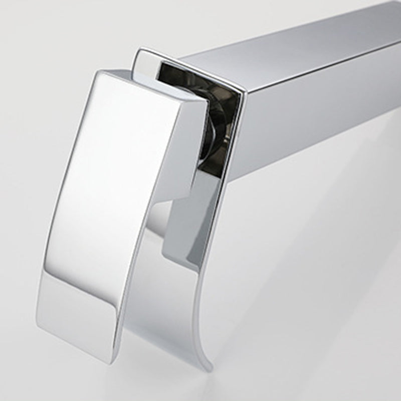 Lisslune | Waterfall Faucet Sink Bathroom Faucet Light Luxury Sink Faucet