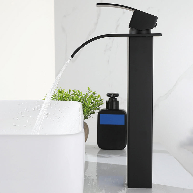 Lisslune | Waterfall Faucet Sink Bathroom Faucet Light Luxury Sink Faucet