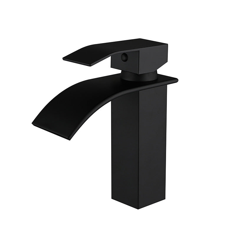 Lisslune | Waterfall Faucet Sink Bathroom Faucet Light Luxury Sink Faucet