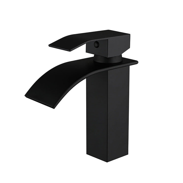 Lisslune | Waterfall Faucet Sink Bathroom Faucet Light Luxury Sink Faucet