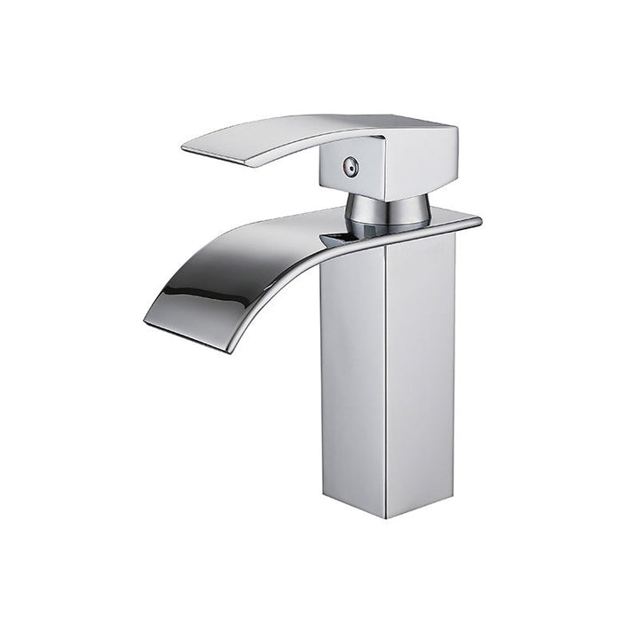 Lisslune | Waterfall Basin Tap Bathroom Faucet Lightweight Luxury Basin Faucet
