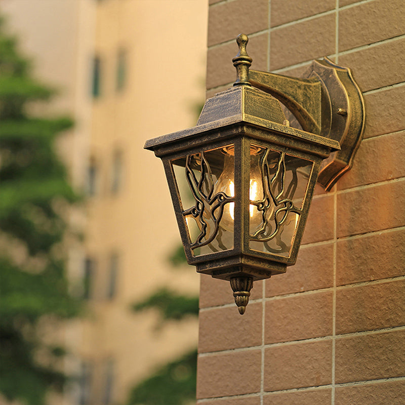 Skørter | Farm Swallow Wall Lighting 1-Head Metal Up/Down Wall Mount Lamp Housing in Brass