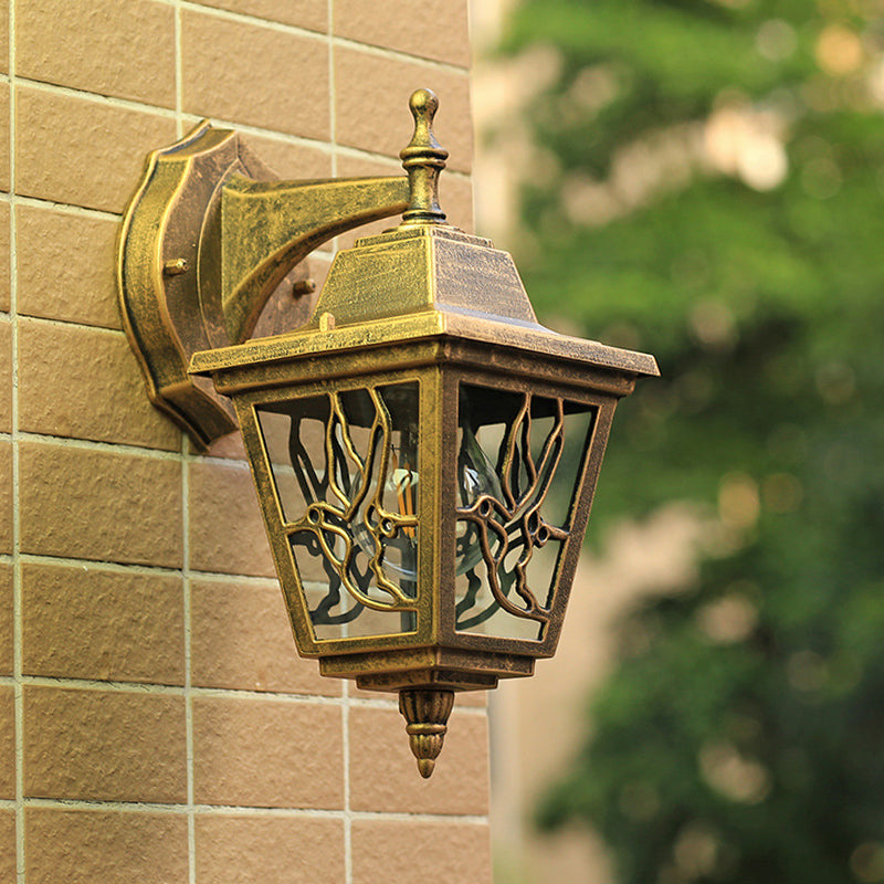 Skørter | Farm Swallow Wall Lighting 1-Head Metal Up/Down Wall Mount Lamp Housing in Brass