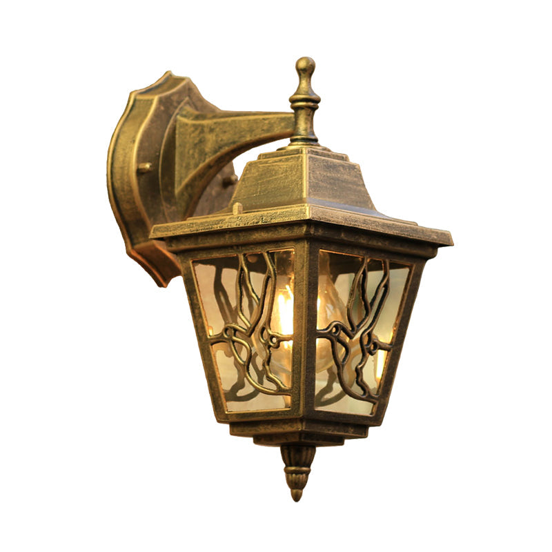 Skørter | Farm Swallow Wall Lighting 1-Head Metal Up/Down Wall Mount Lamp Housing in Brass