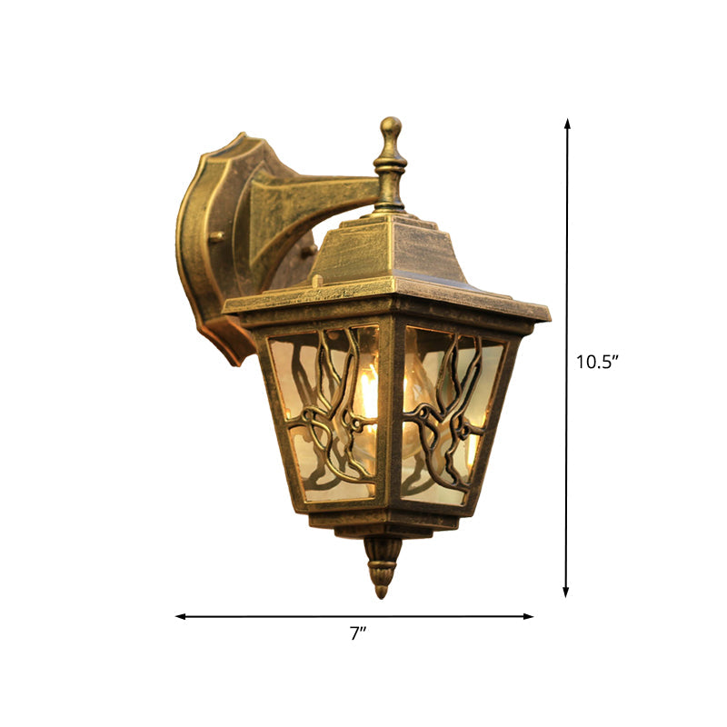 Skørter | Farm Swallow Wall Lighting 1-Head Metal Up/Down Wall Mount Lamp Housing in Brass