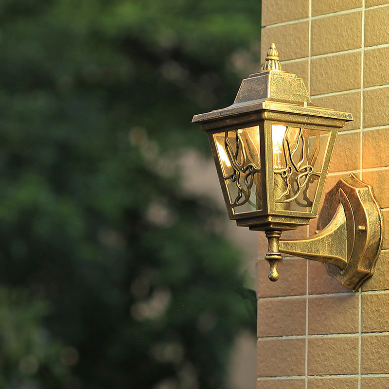 Skørter | Farm Swallow Wall Lighting 1-Head Metal Up/Down Wall Mount Lamp Housing in Brass