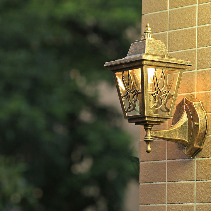 Skørter | Farm Swallow Wall Lighting 1-Head Metal Up/Down Wall Mount Lamp Housing in Brass