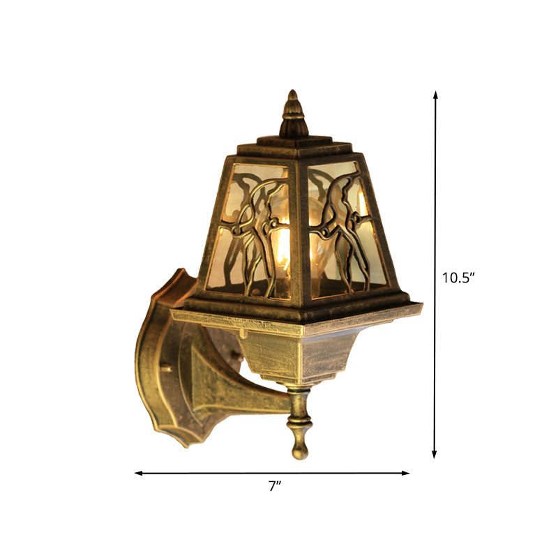 Skørter | Farm Swallow Wall Lighting 1-Head Metal Up/Down Wall Mount Lamp Housing in Brass