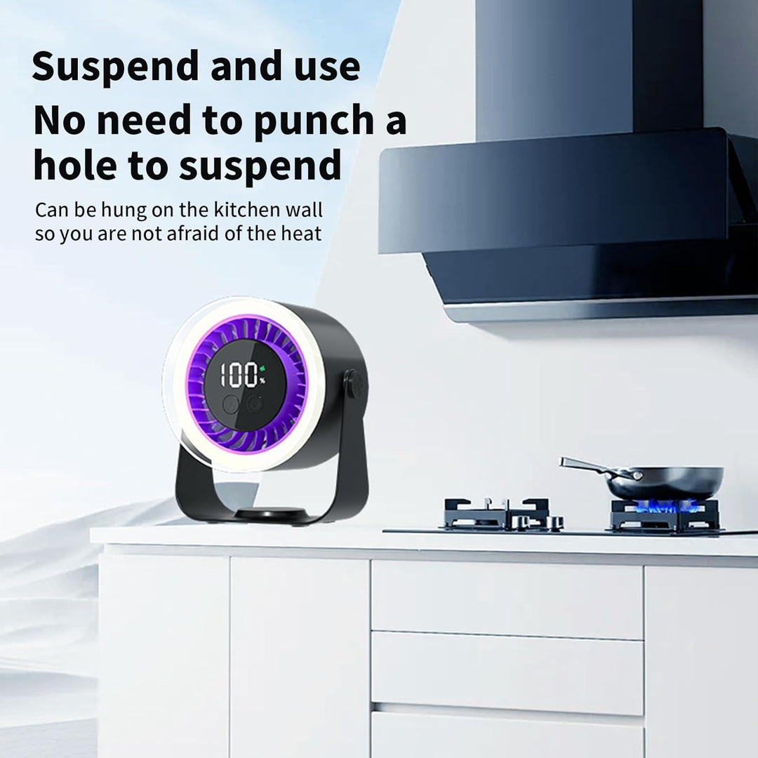 Lisslune | Quiet Desk Fan – Auralis