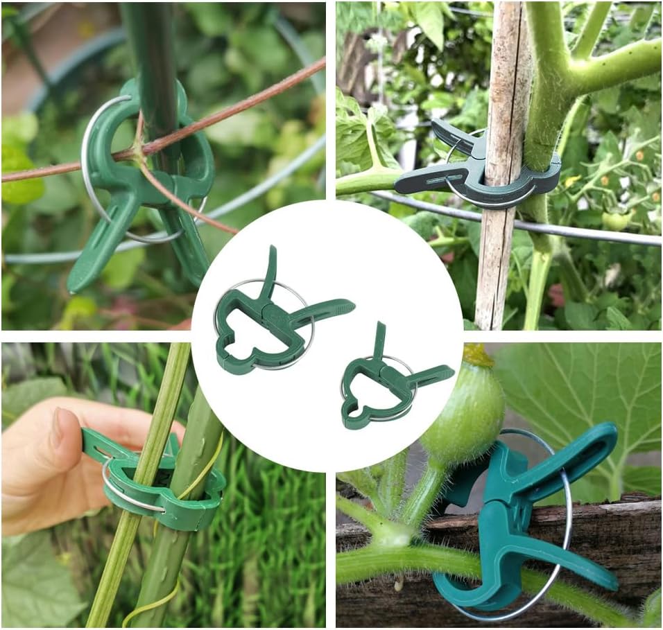 Lisslune | Garden clip set – plant loops for plant supports and garden care