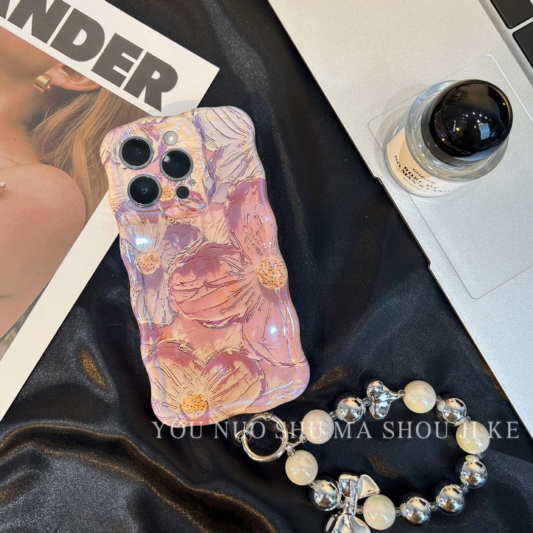 Lisslune | iPhone Colorful Oil Painting Exquisite Phone Case