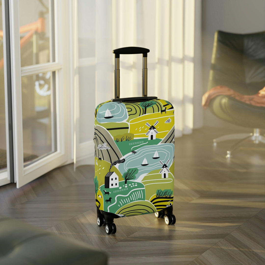 Lisslune | Chic Travel Armor: Trendy Peekaboo Luggage Protection for the Fashion-Conscious Traveler