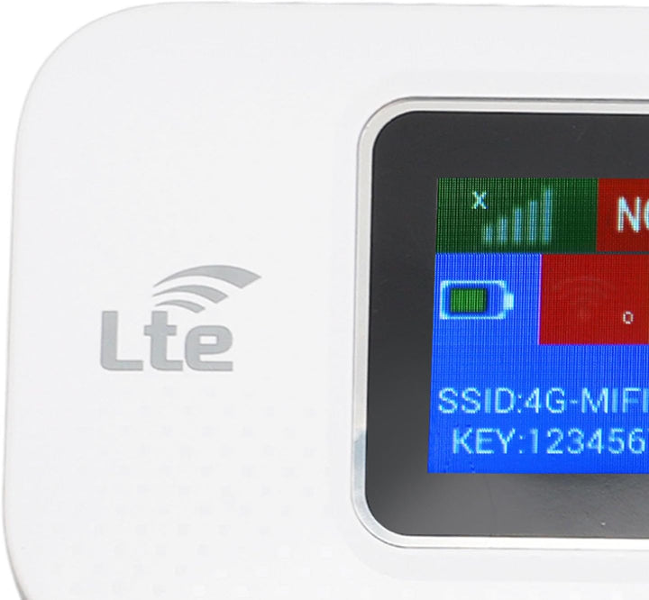 Lisslune | 4G LTE USB WiFi Hotspot Modem with 300Mbps Speed and 3000mAh Battery – Netvora