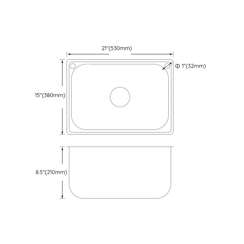 Lisslune | Modern Workstation Sink Stainless Steel Drain Arrangement and Faucet Kitchen Sink