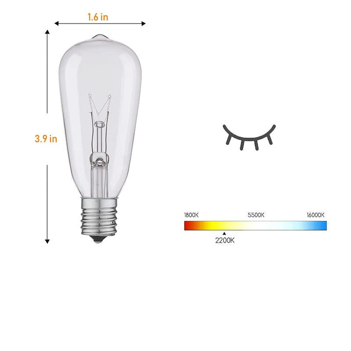 Lisslune | Royaleva Outdoor Dimmable String Lights - 20 ft LED Ambient Lighting
