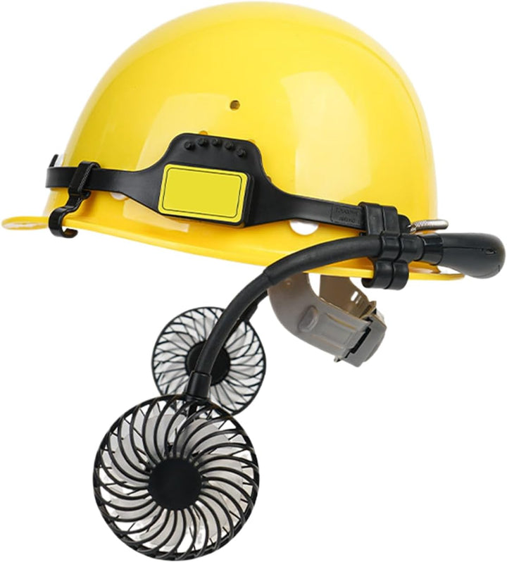 Lisslune | Ventilated Construction Helmet with Adjustable Cooling Fan – Biniveil